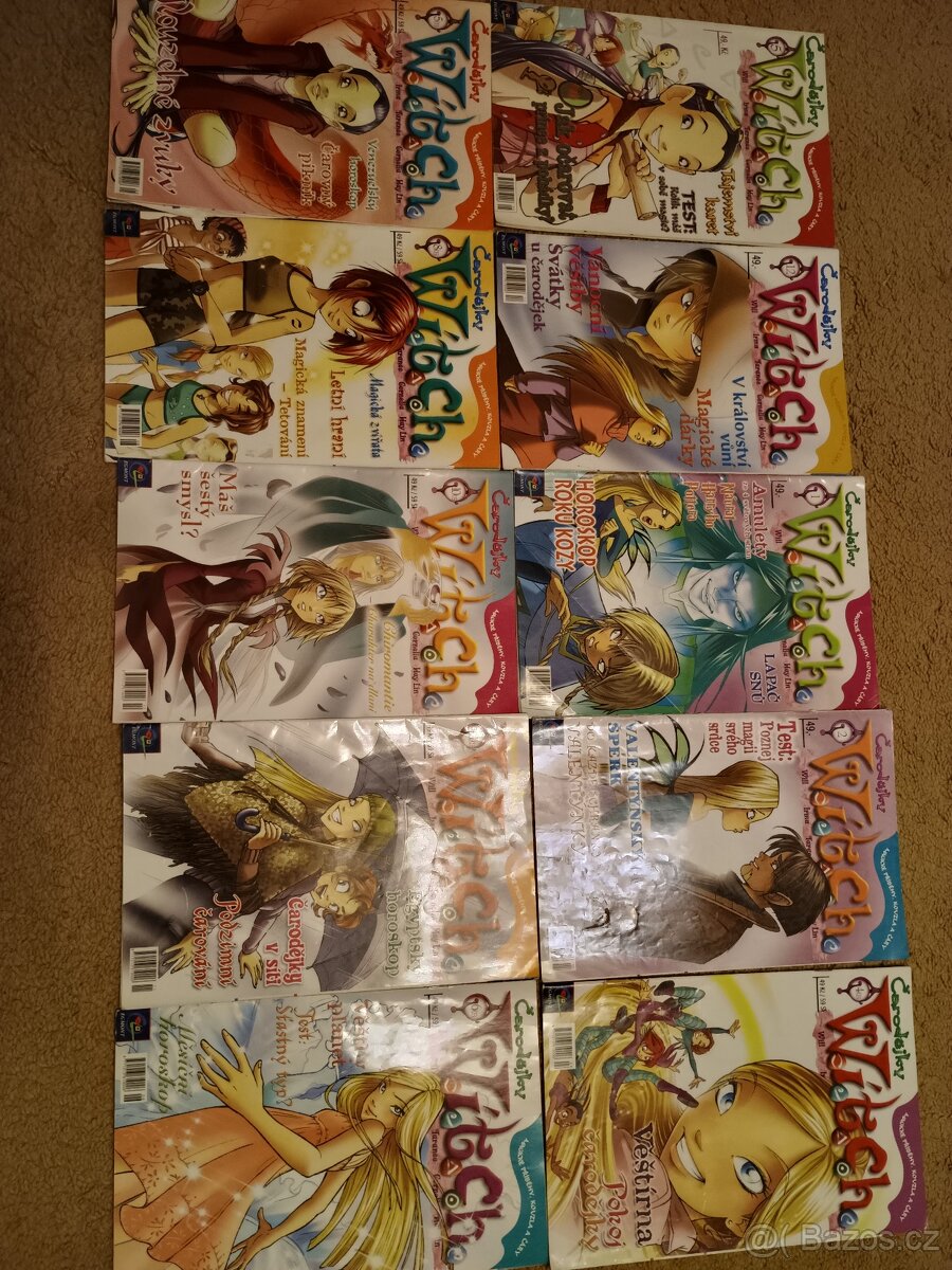 Čarodějky Witch rok 2002 a 2003