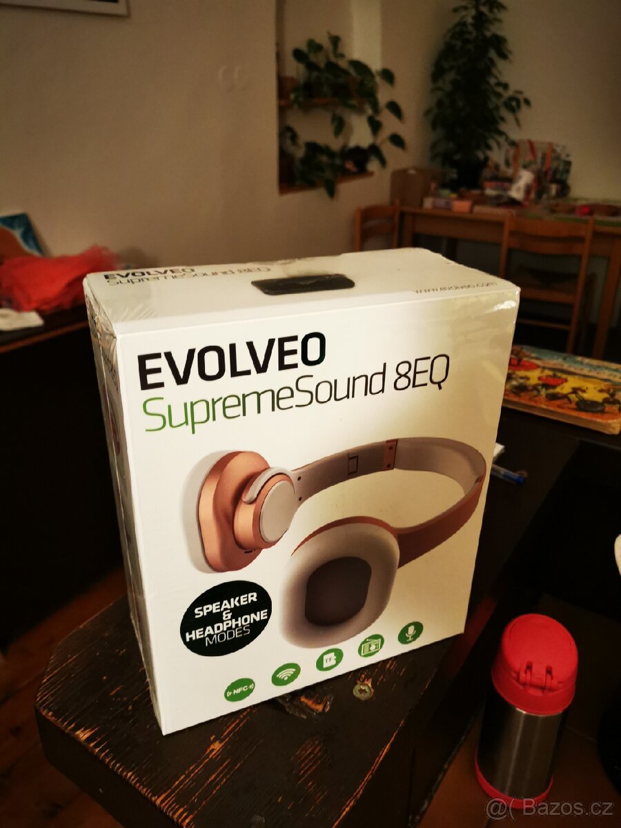 BT Bluetooth sluchátka EVOLVEO SupremeSound 8EQ