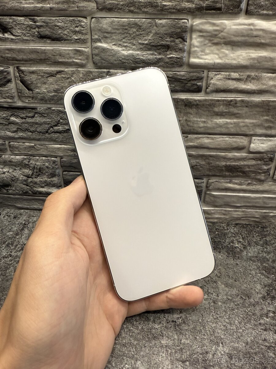 iPhone 14 Pro Max 128GB Silver, baterie 85%, DPH