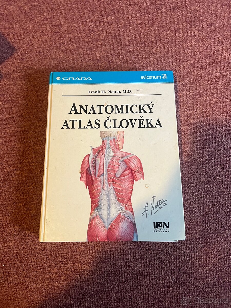 Kniha Anatomický atlas člověka