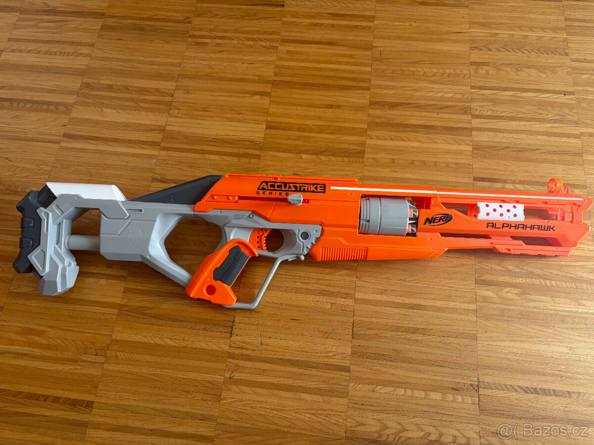 Puška NERF N-Strike Elite Accustrike Alphahawk, TOP stav