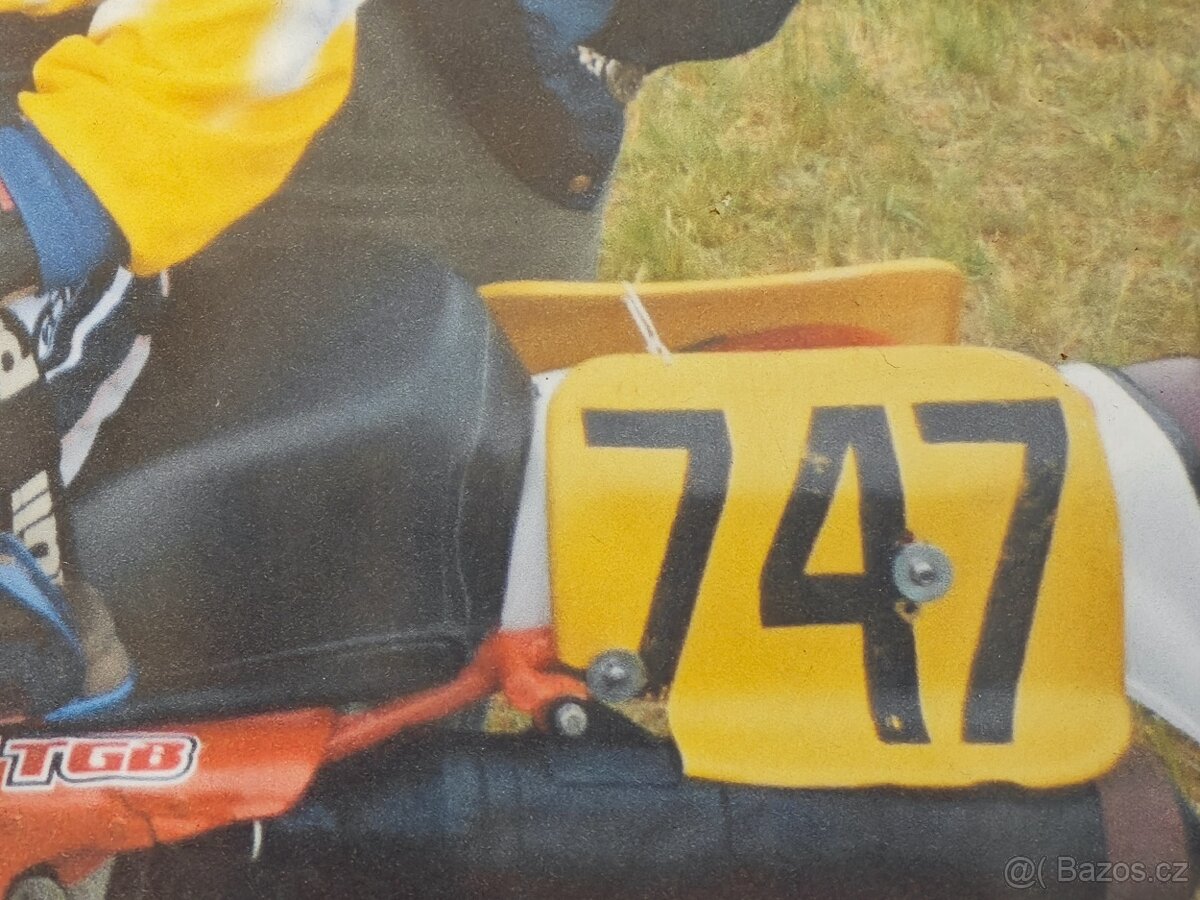 Zadní číselníky Jawa Enduro