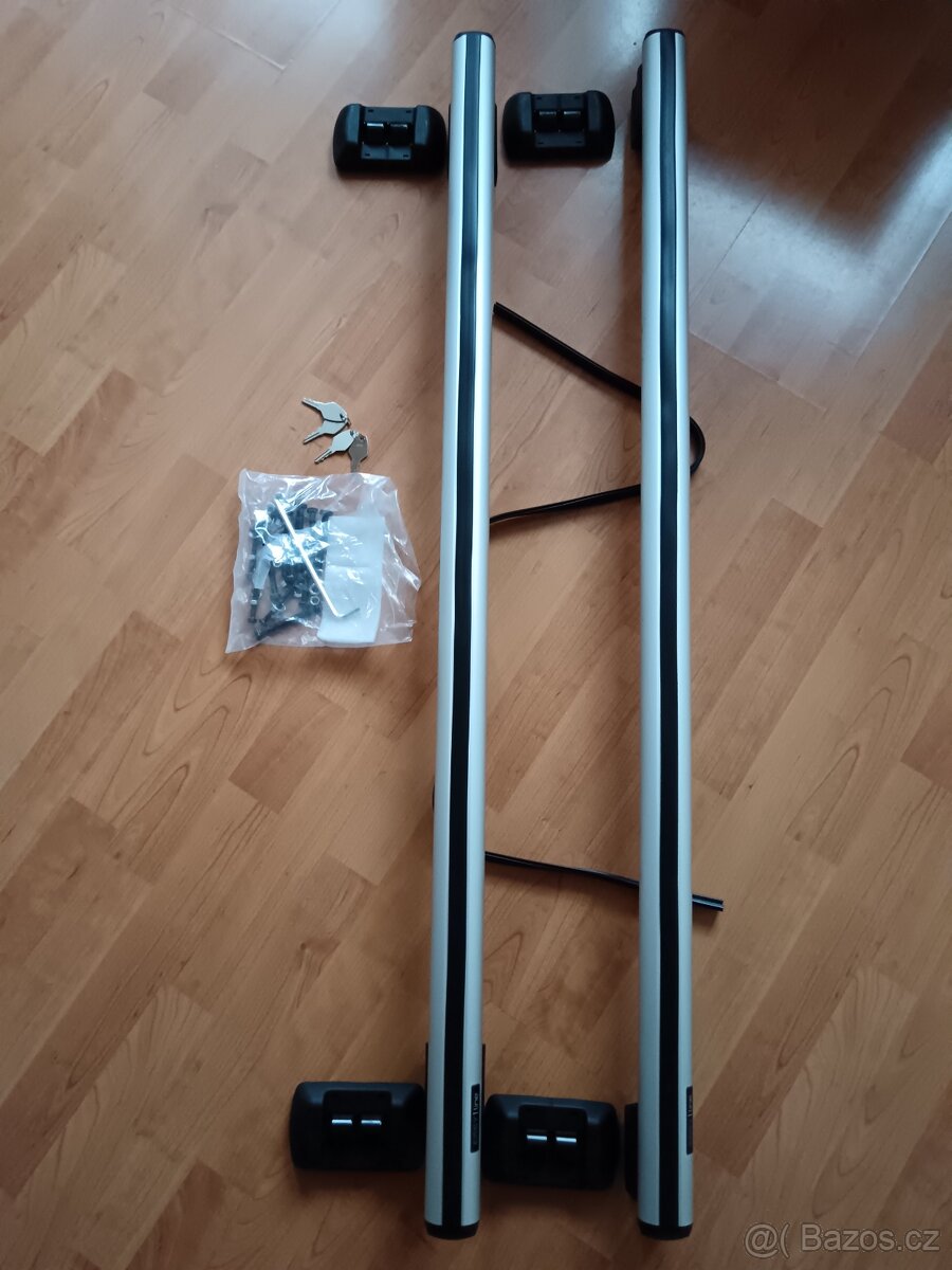 ALU Příčníky na rakev , lyže kola atd