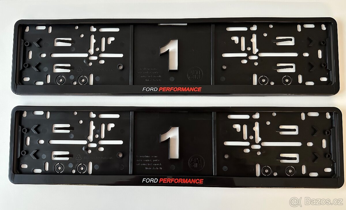 Ford Performance podložky pod SPZ