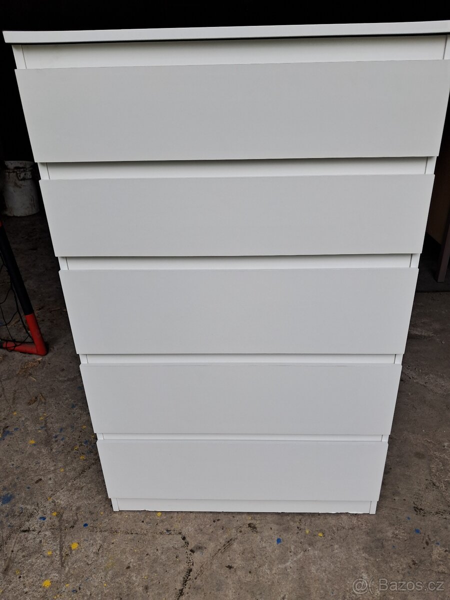 Ikea komoda Kullen 5 zásuvek bílá