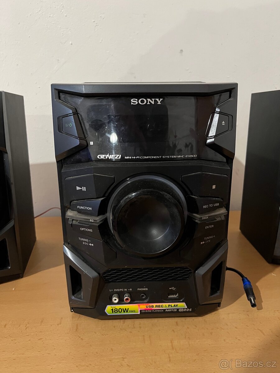 Sony genezi mini hi-fi systém MHC-EX600