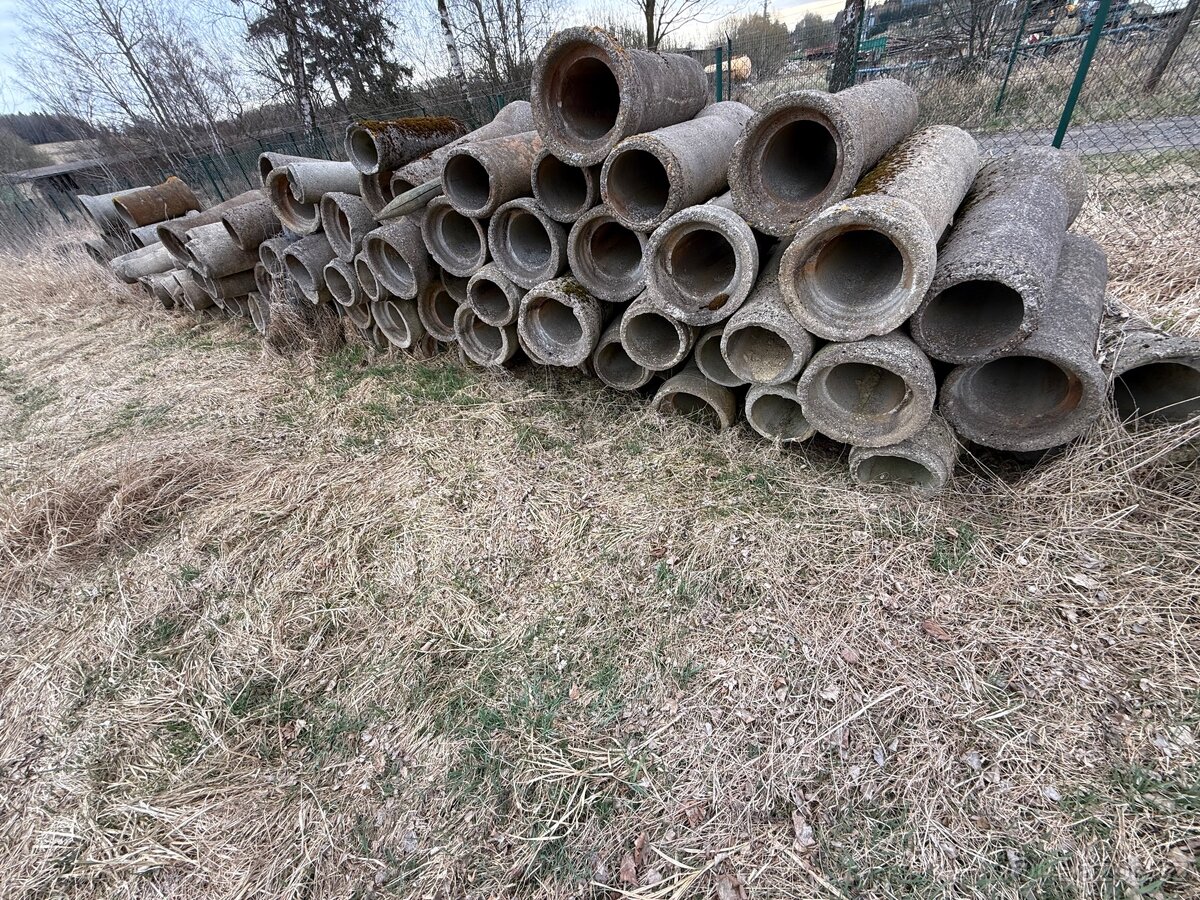 Betonové roury průměr 30cm