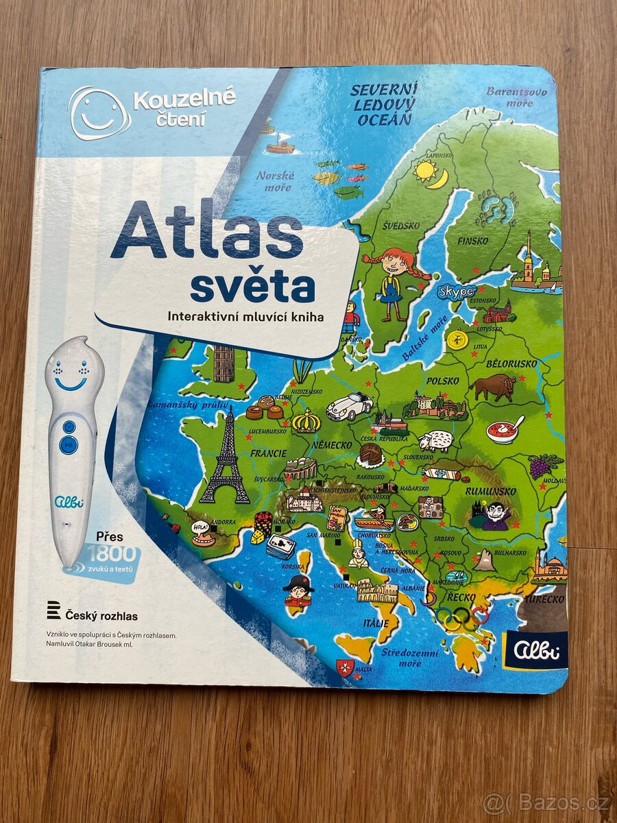 Albi kouzelné čtení - Atlas světa