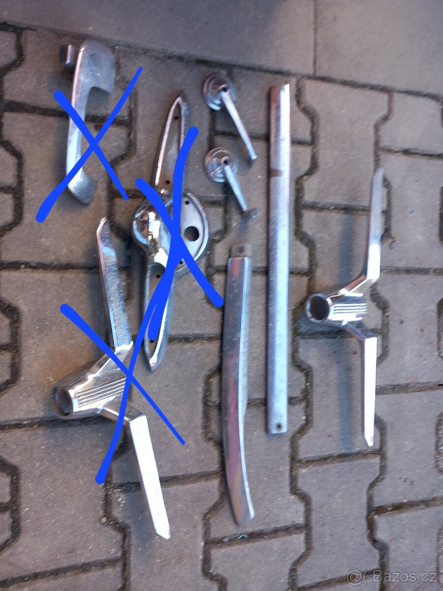 Gaz 21 Volha chromy karoserie