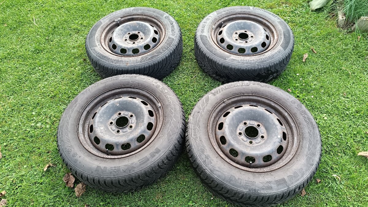 Sada zimní kola+disky na Ford Focus II. generace