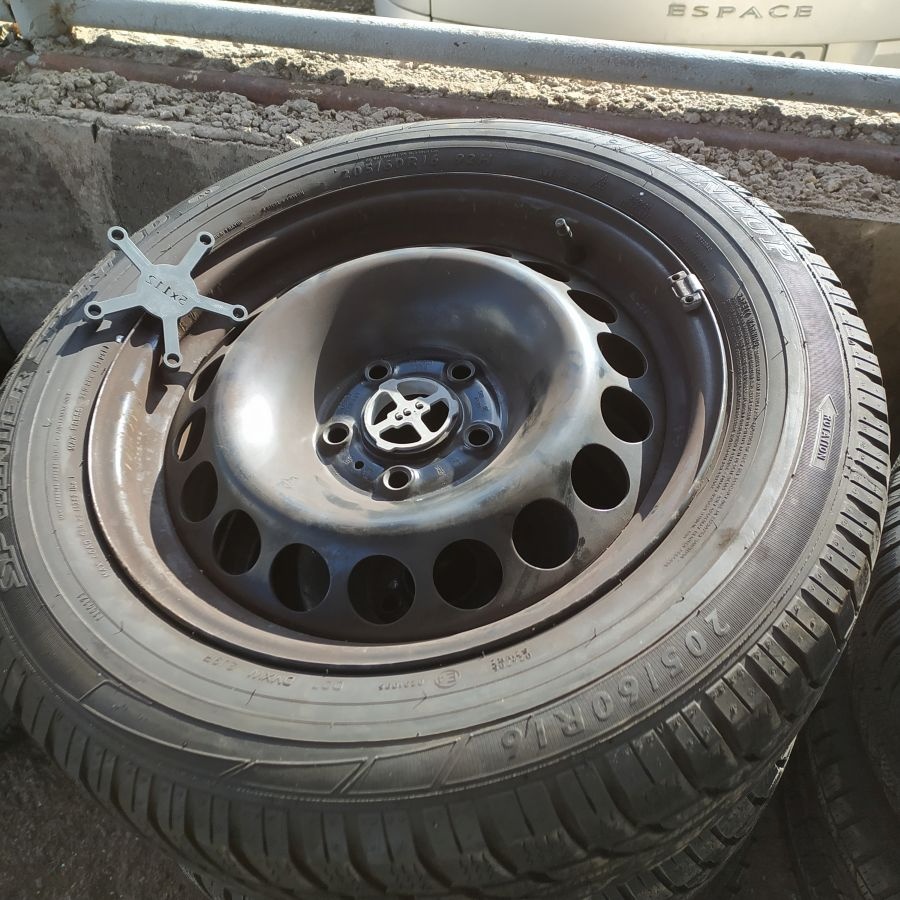 16" plechová kola – 5x112 – AUDI (A4, MERCEDES, BMW)