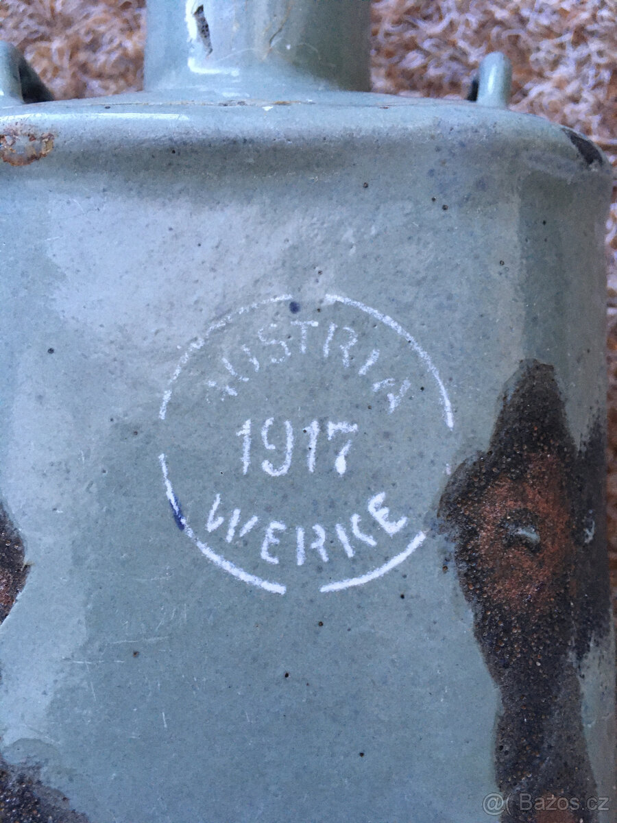 Polní vojenská láhev 1917