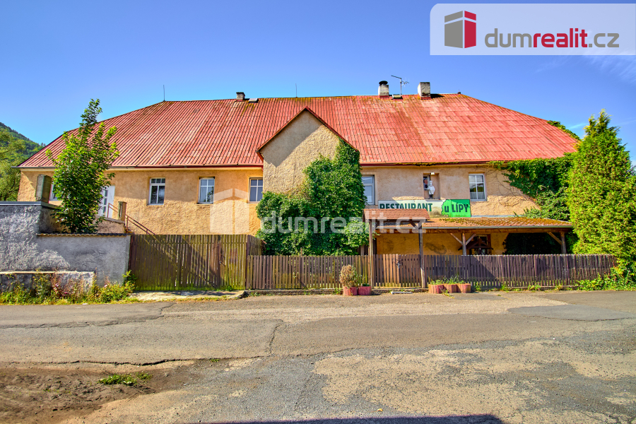 Prodej domu s restaurací nedaleko Ostrova u Karlových Varů