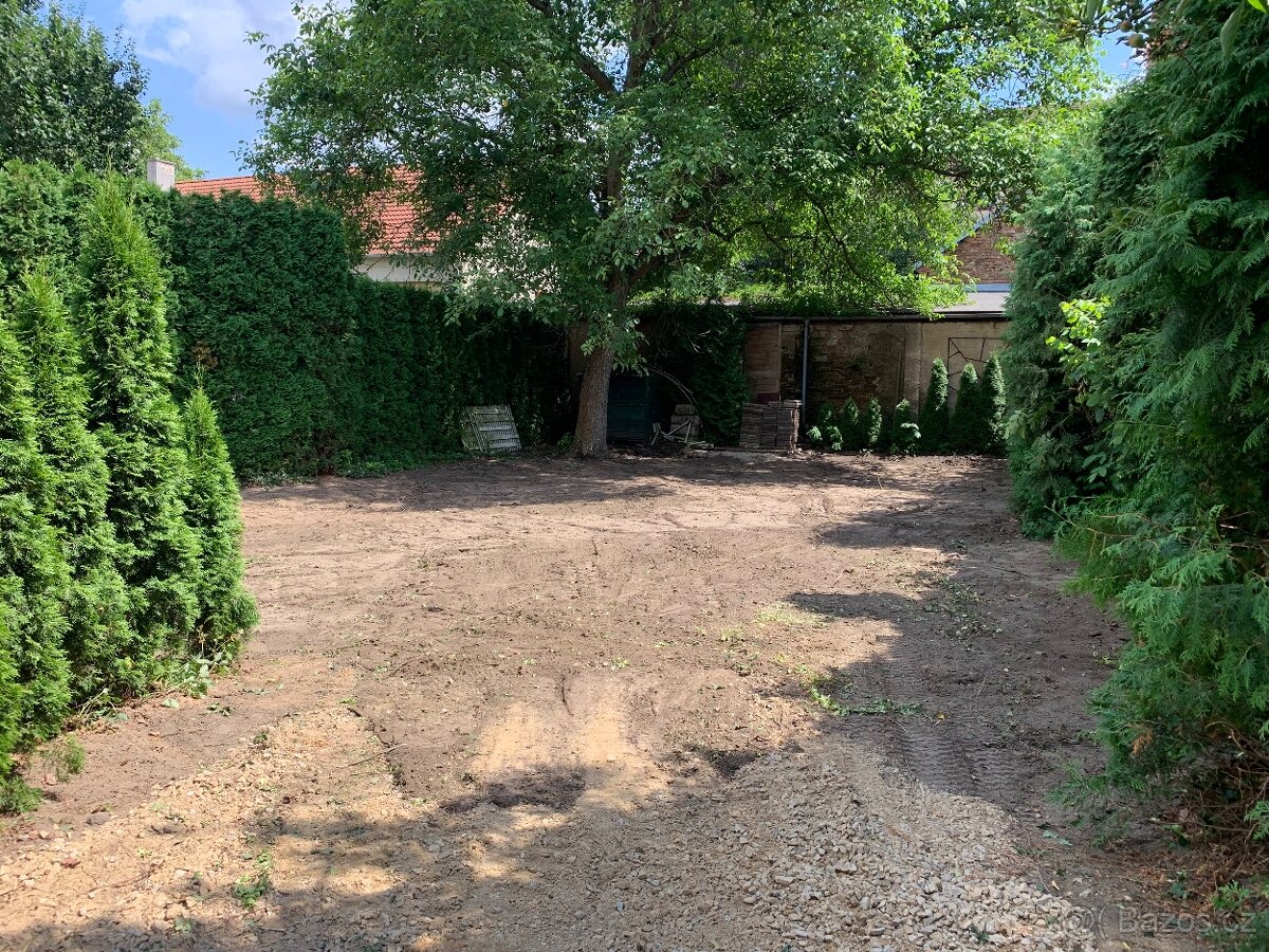 Zemní práce-výkopové práce čištění pozemků