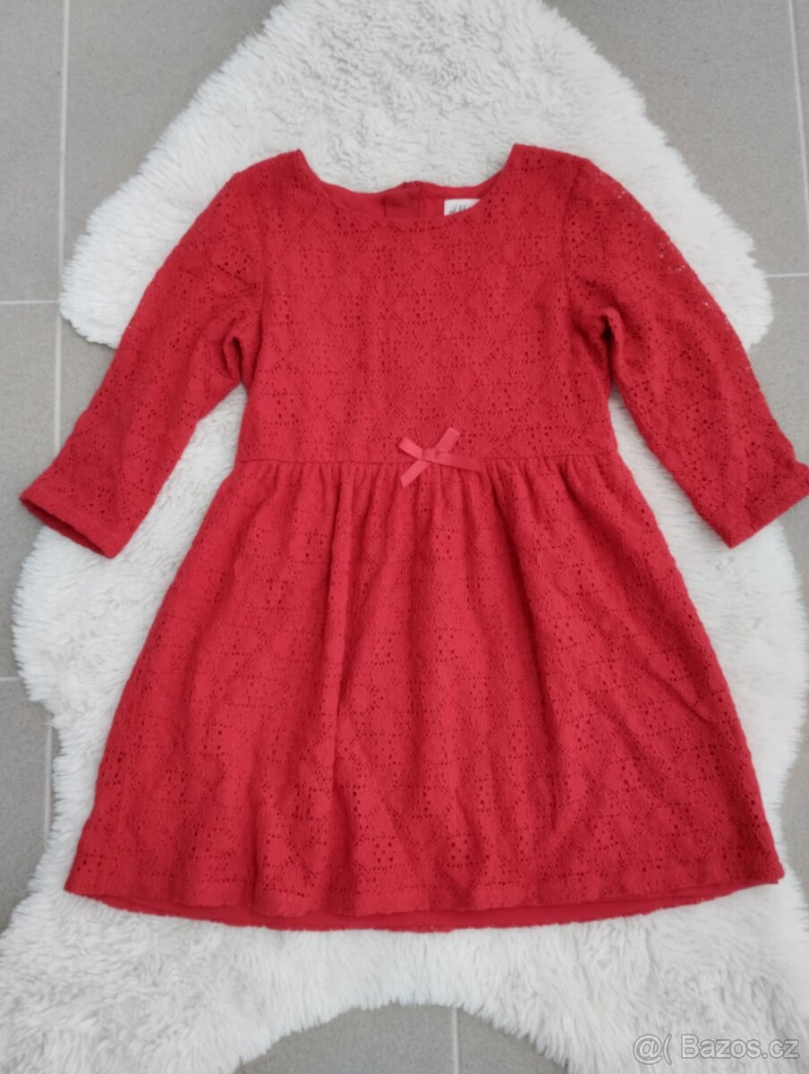 Vanocni saty H&M 110/116