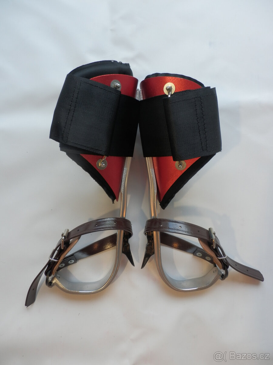 Hliníkové arboristické stromolezecké stupačky - NOVÉ