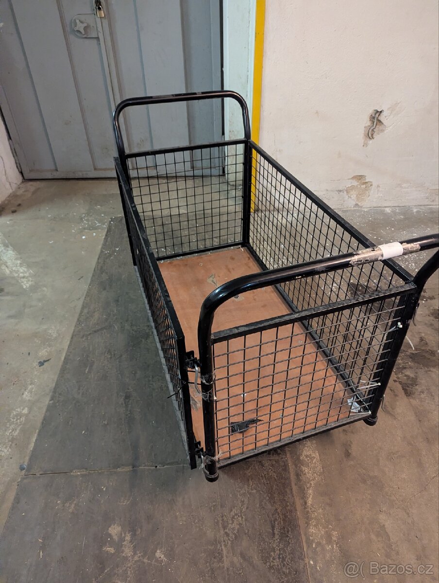 Plošinový vozík, pracovní vozík , rudlik, košík