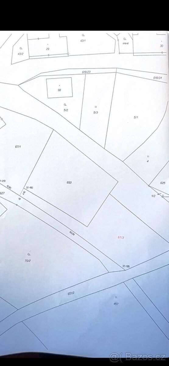 Prodám pozemek v dolním Houžovci