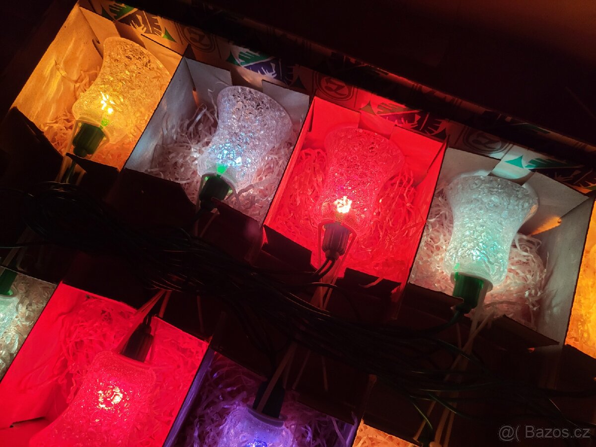 Retro vánoční osvětlení 115