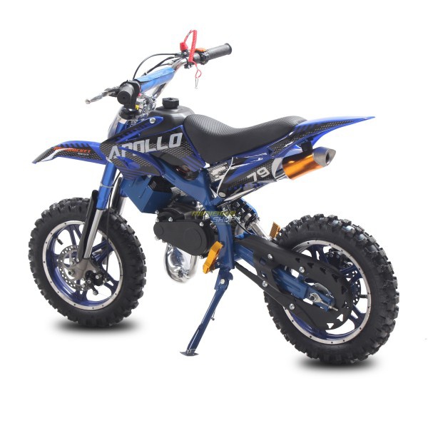 Minicross Big Apollo 49ccm modrá sedlo 61cm