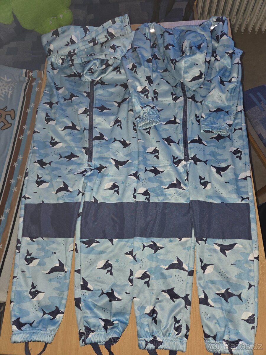 Softshellove overaly vel 122,128