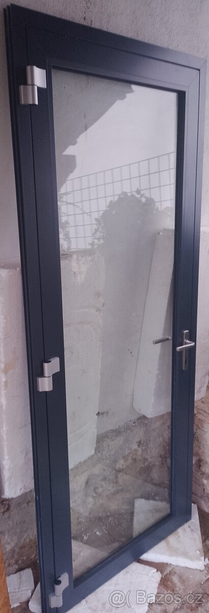 Hliníkové dveře SOLARLUX s žáruvzdorným sklem