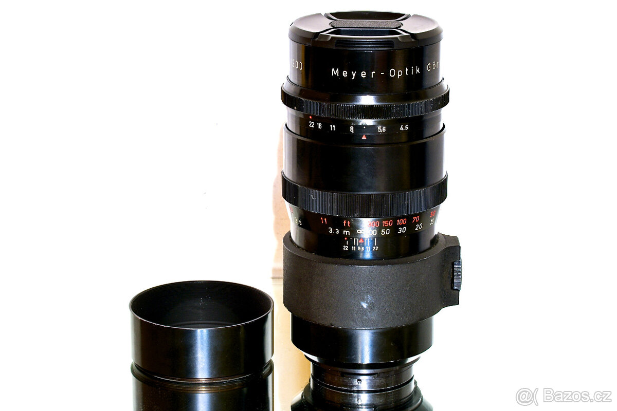 Meyer Telemegor 4,5/300 puncovaný pro Pentacon SIX