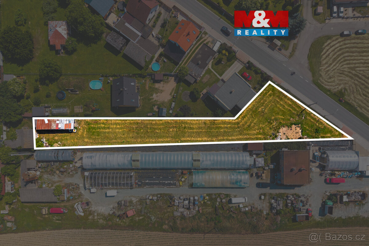 Prodej pozemku k bydlení, 2012 m², Ráby