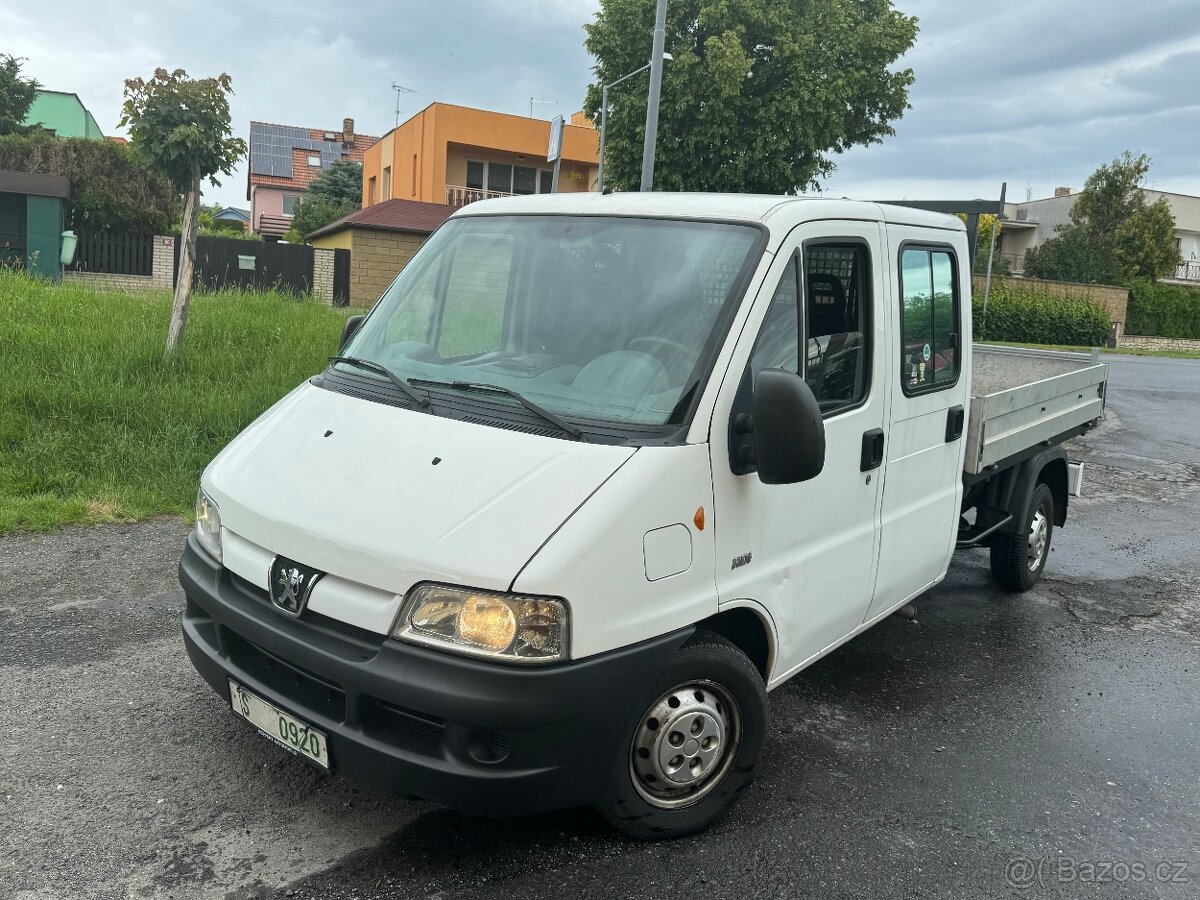 Peugeot Boxer 2.2HDi Valník-Doublecab-Tažné