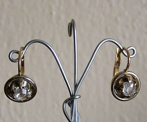 Náušnice s diamanty