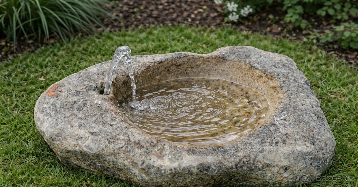 Kamenné fontány do zahrad