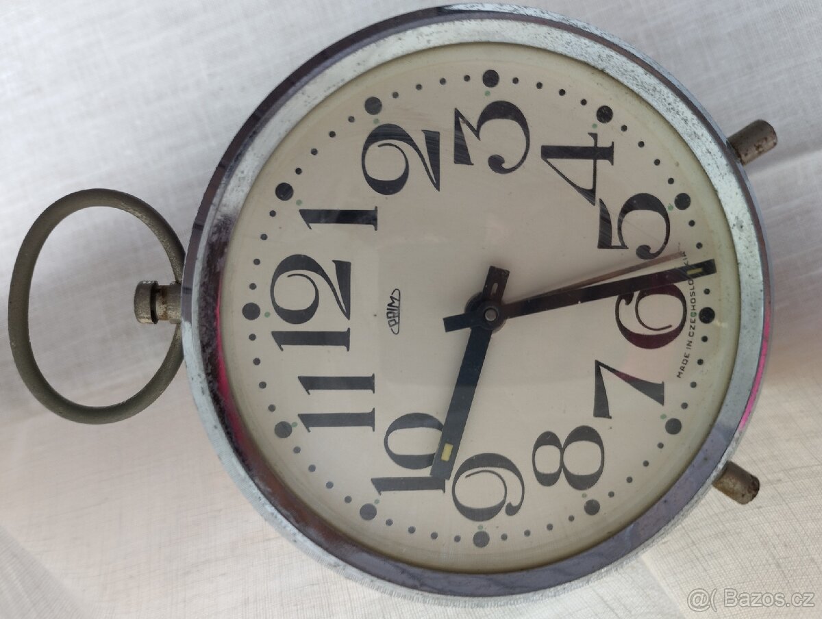 Starožitný budík Prim