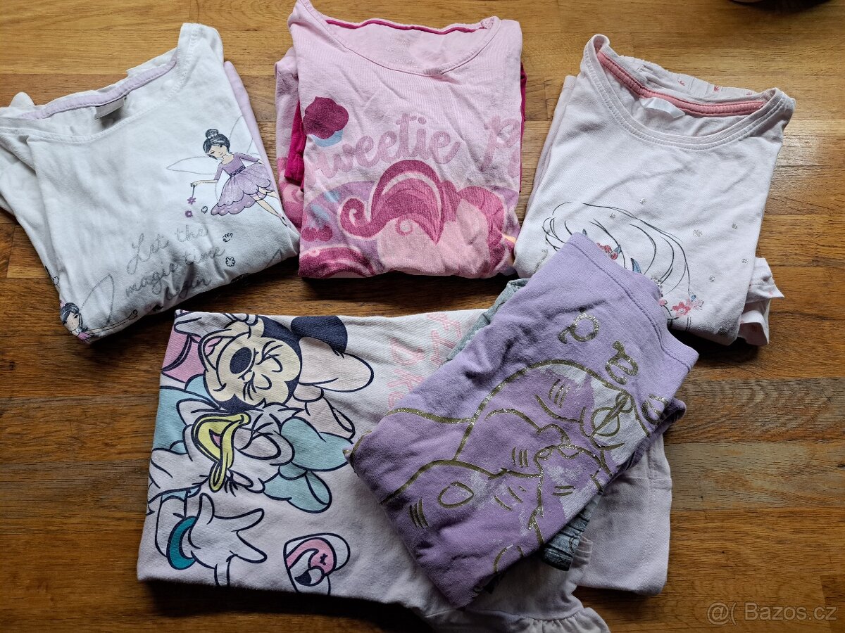 Letní pyžama, vel. 110-116