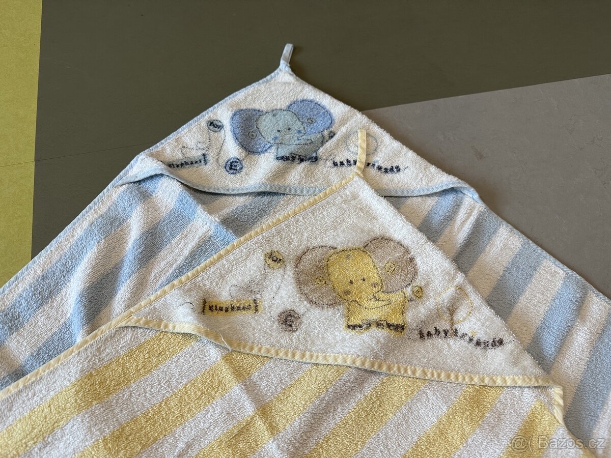 Dětské osušky a ručníky