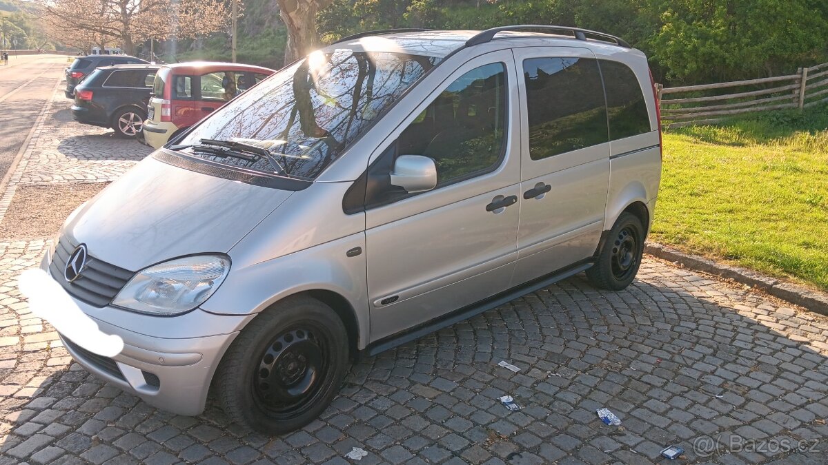 P-Mercedes Vaneo  7 míst  1.6i 75kw r.v.2004 stk04/2026