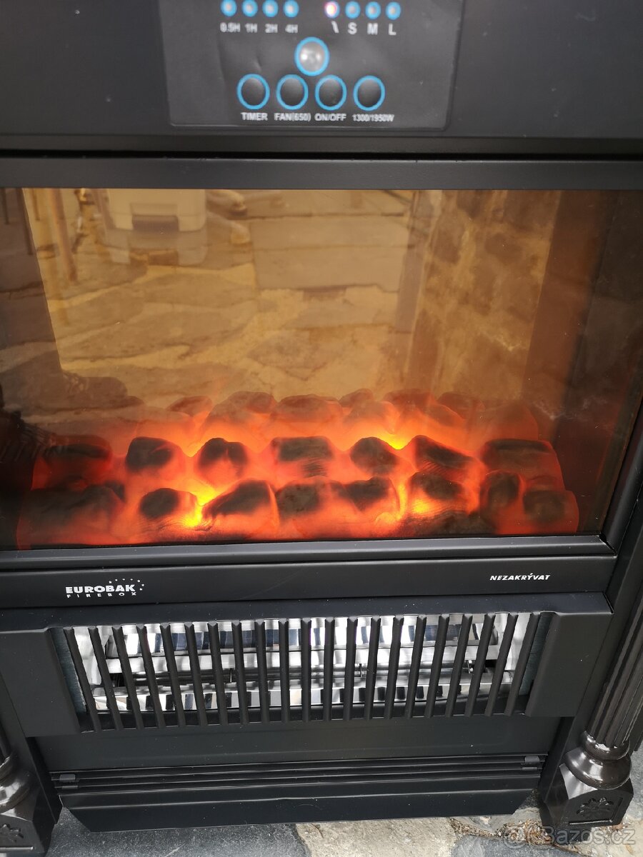 Krb, kamna elektrické