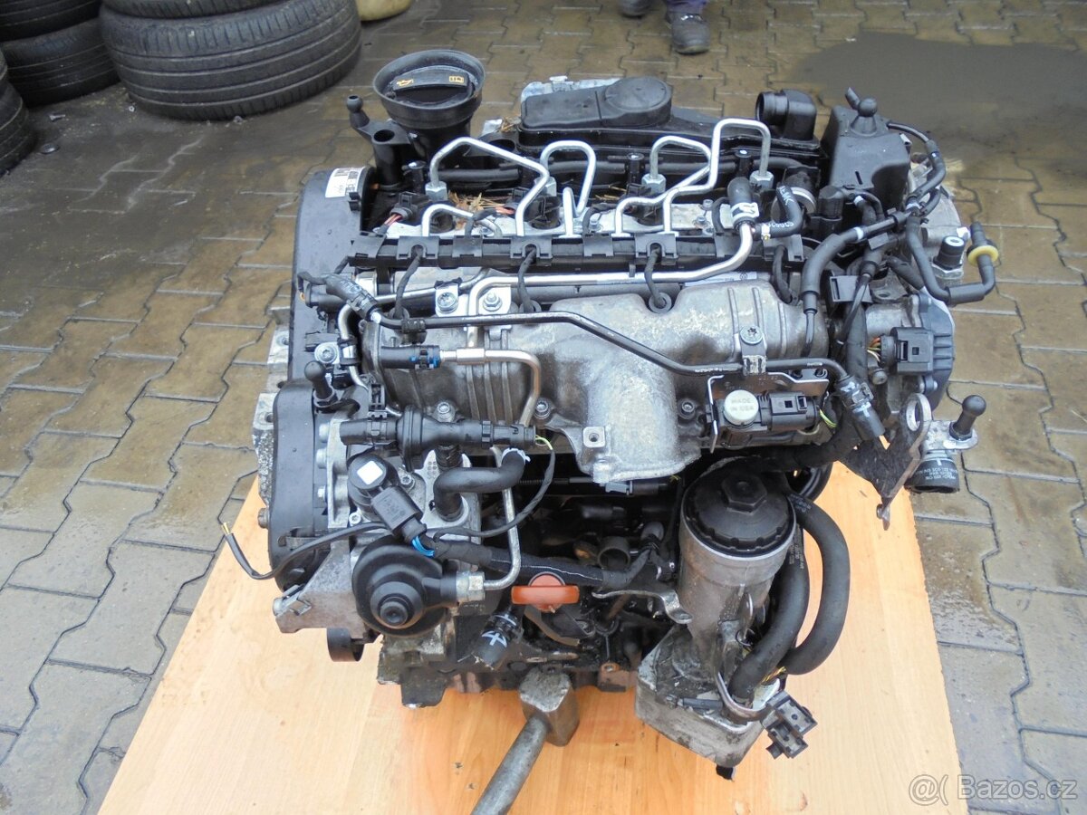 MOTOR CBD 2.0 TDI SKODA VW KOMPLETNI