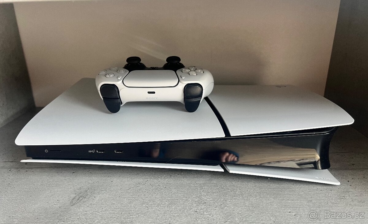 PS5 bez mechaniky bílé