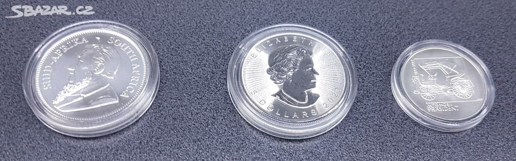 INVESTIČNÍ STŘÍBRNÉ MINCE