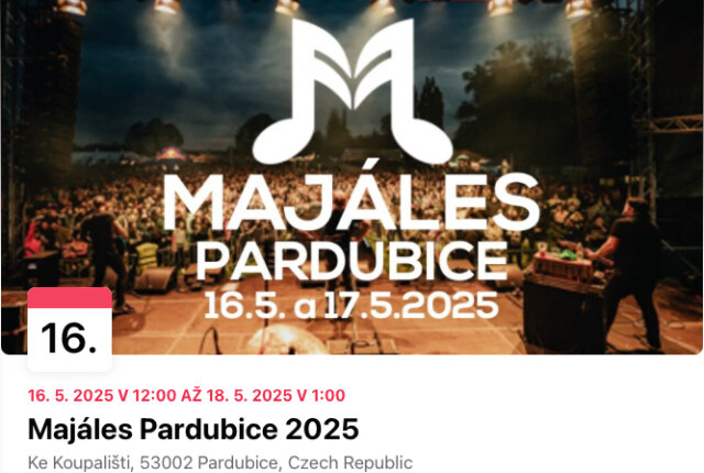 Majáles - 16.5-17.5