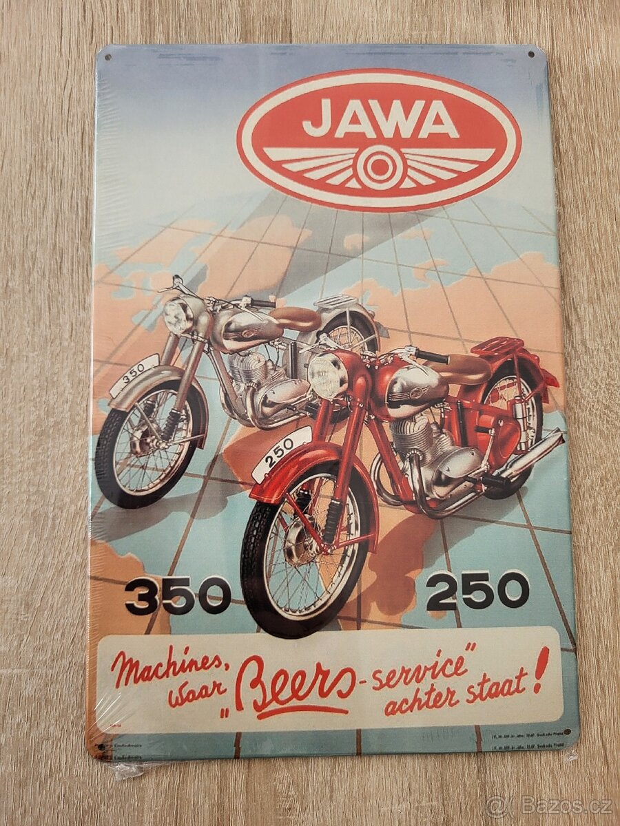 NOVINKA JAWA 250 pérák
