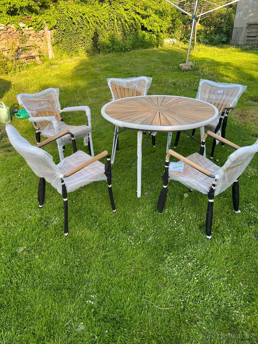 Zahradní sestava Teak nové