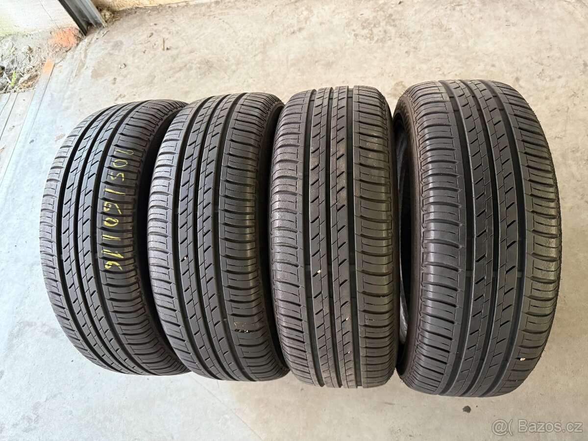 prodám letní pneumatiky 205/60/16 Bridgestone celá sada