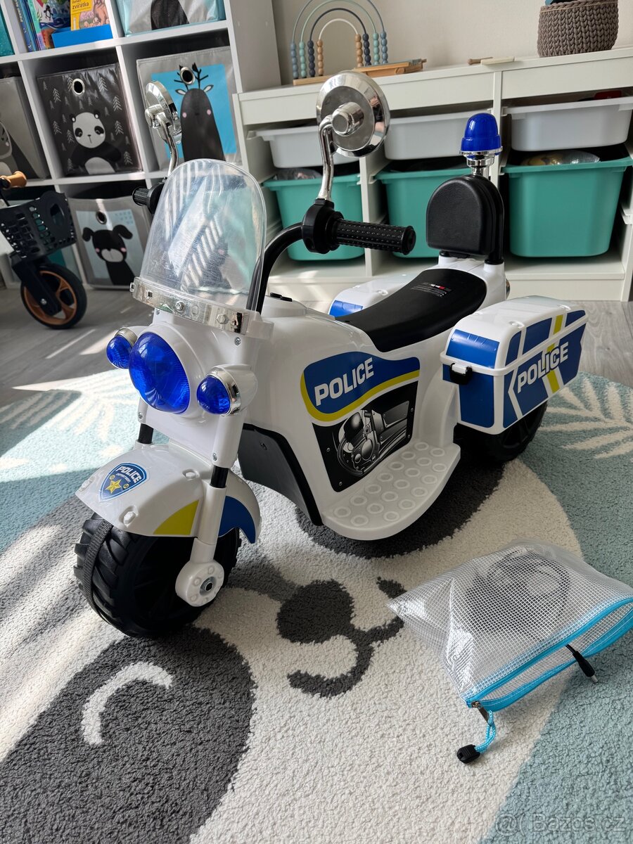 Policejni elektricka motorka