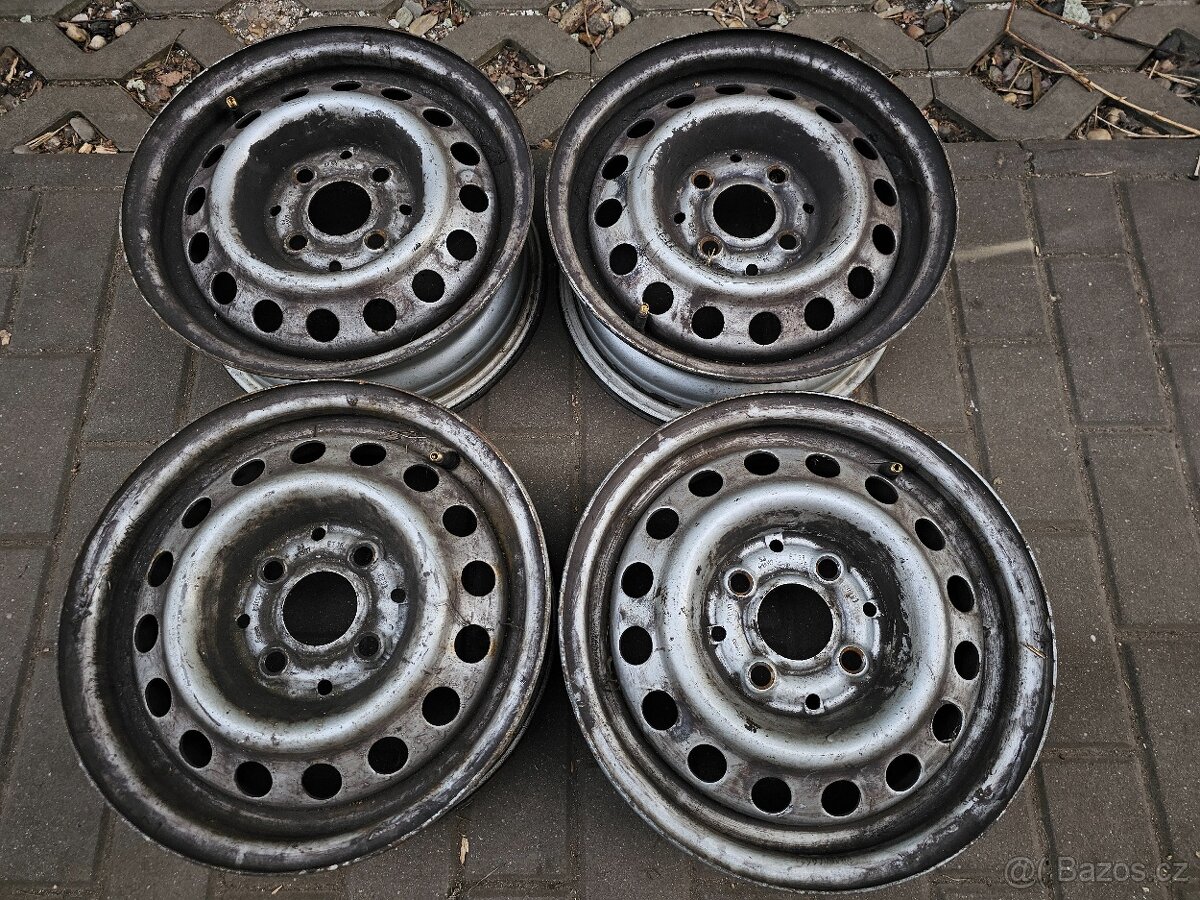 Plechové disky kola 13" 4x100 R13 5J ET38