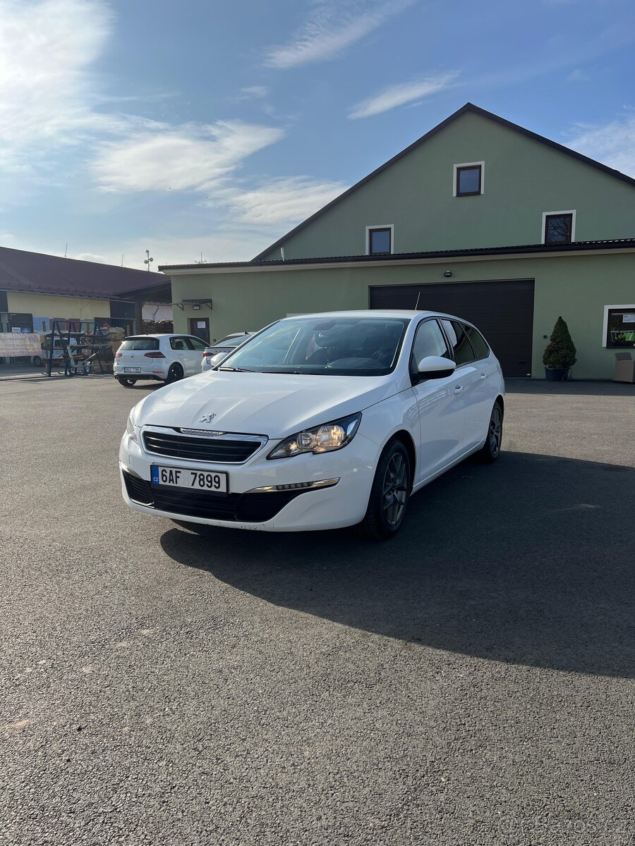 Peugeot 308 SW 1.6 BlueHDi 88 kW, 2017 – top stav, bez inves