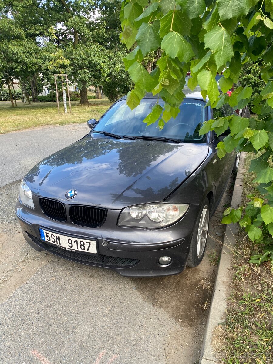 E87 lehce bourane