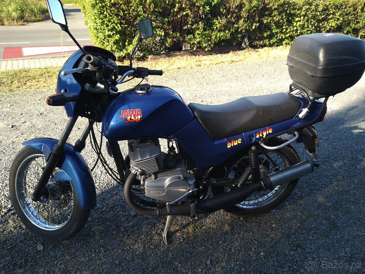 Jawa 350/640 blue style