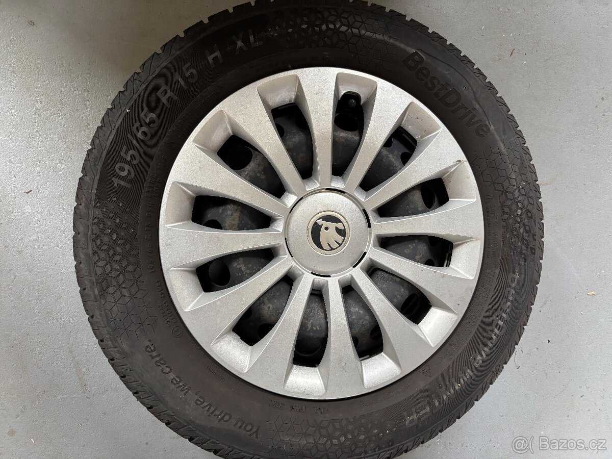 Zimní sada pneumatik R15 195/65 H XL