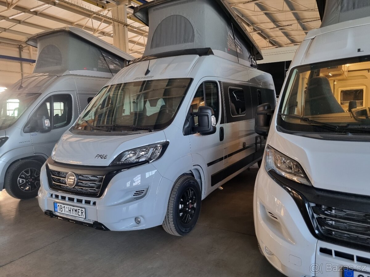 NEJETÝ FIAT DUCATO AUTOMAT HYMER FREE VÝKLOPNÁ STŘECHA